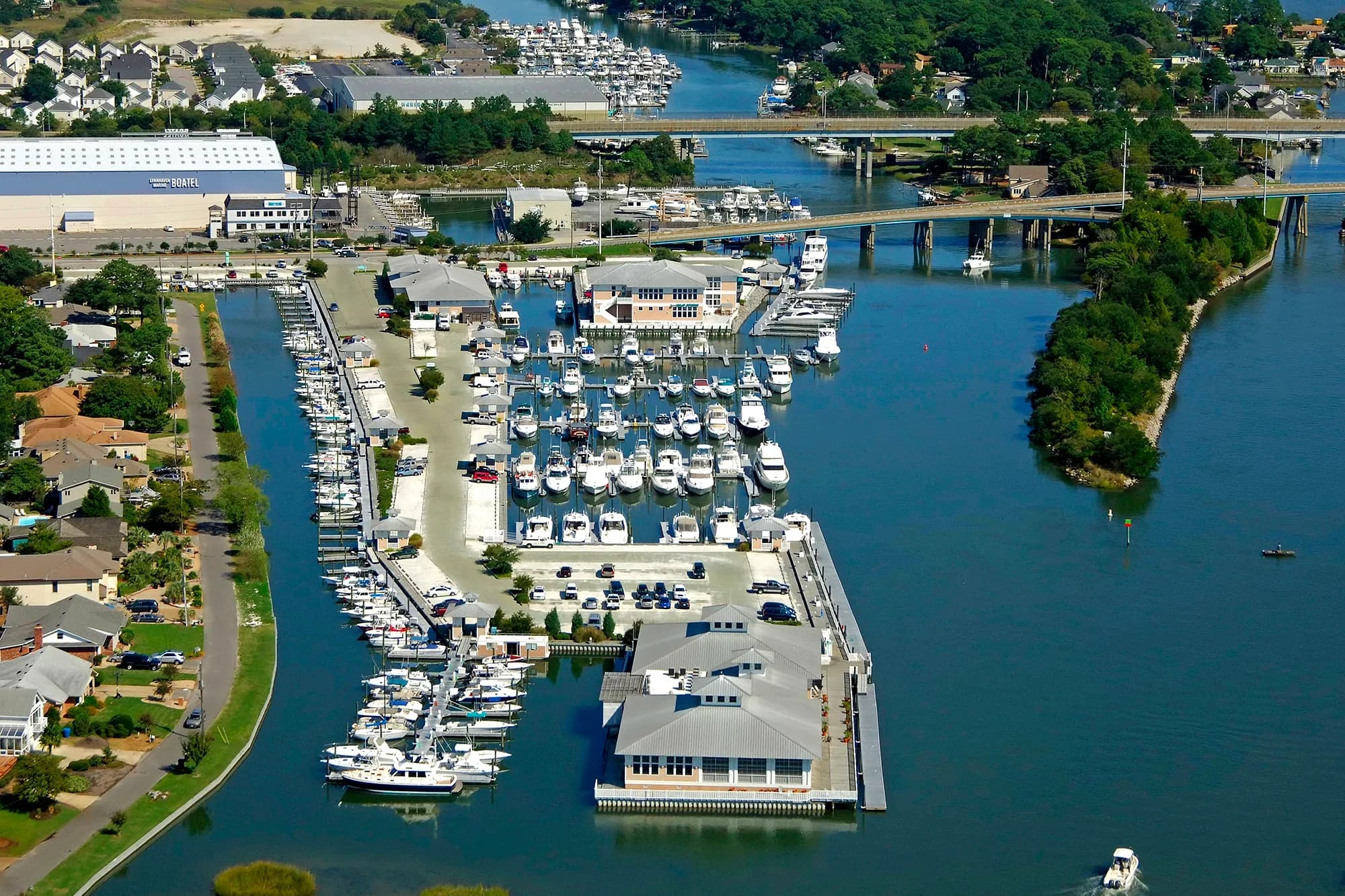 Coastal bay overlook — Marine Concepts territory